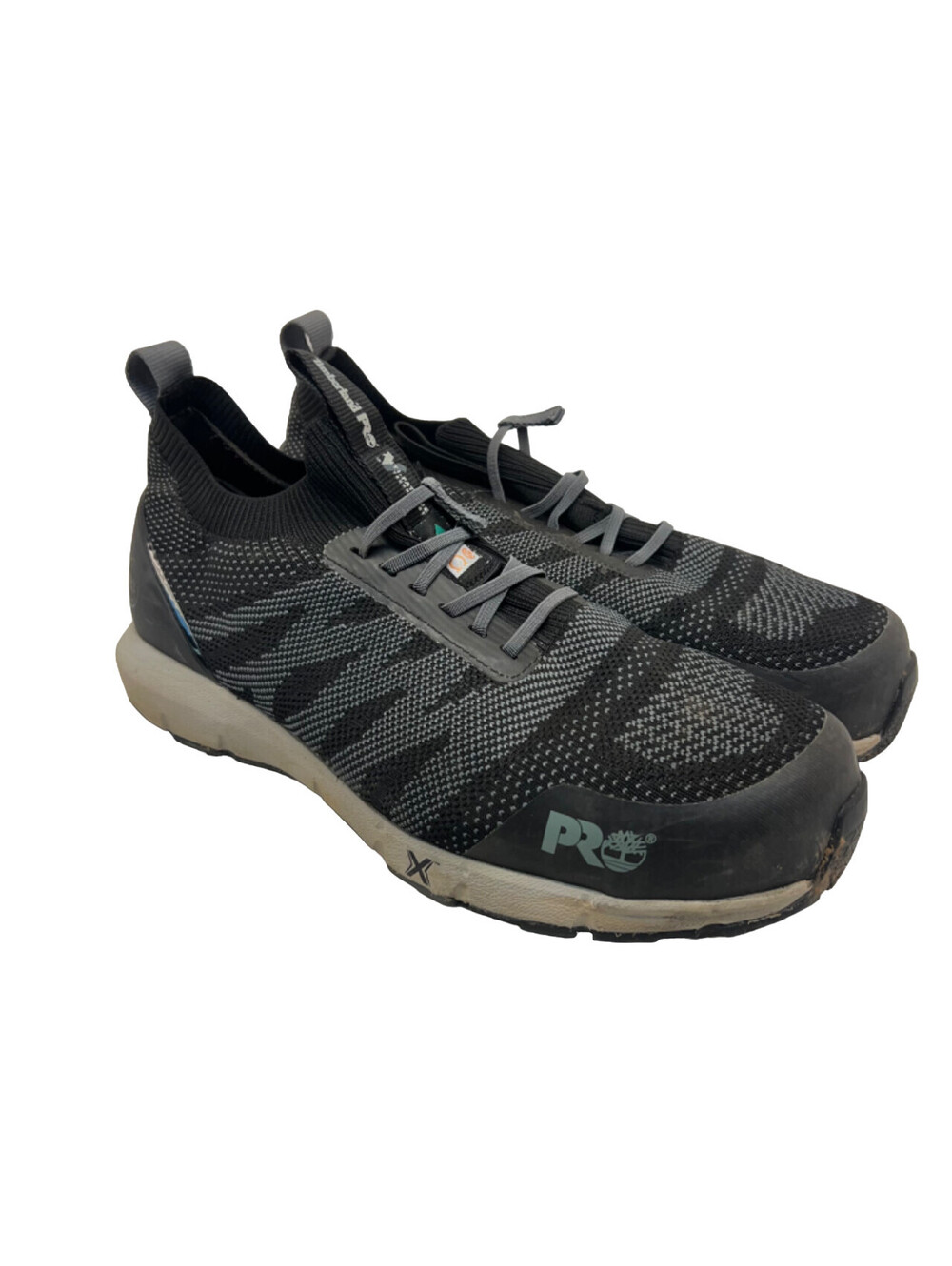 Timberland PRO Men's Radius Comp Toe Comp Plate A5V3Q Work Shoes Black Gray 9.5W